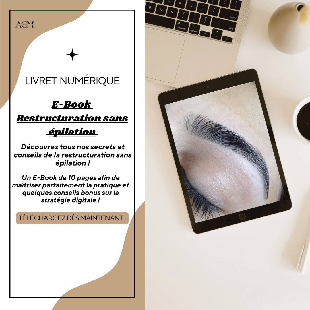 E - BOOK « La restructuration sans épilation » - ACM BEAUTY