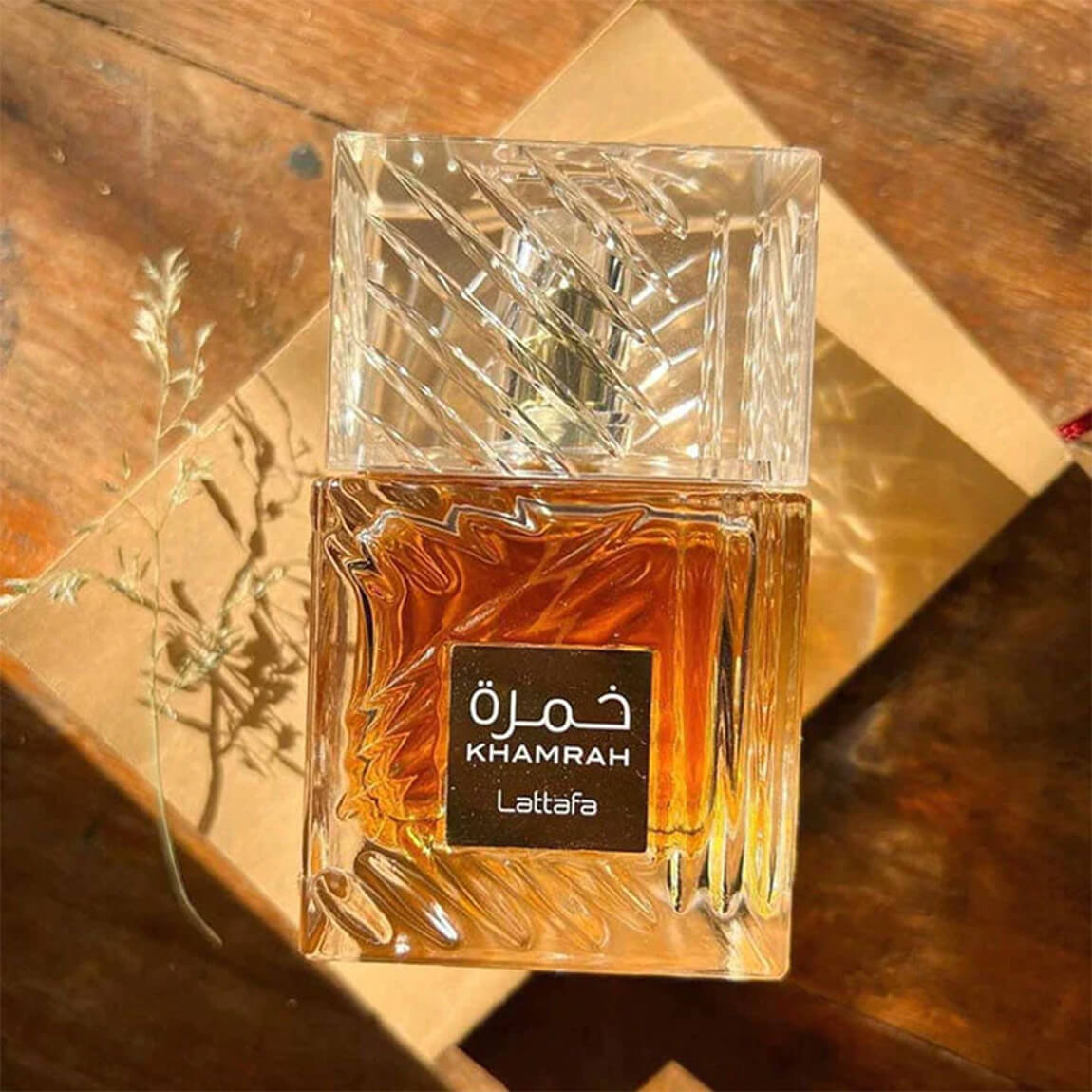 Khamrah Eau de Parfum Lattafa Parfums Unisexe 100 ml Vanille Doux Chaud Épicé Boisé Vanille - ACM BEAUTY